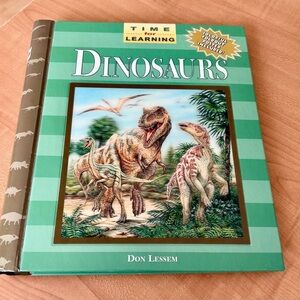 Time for Learning Dinosaurs book for Dino lovers great for beginners